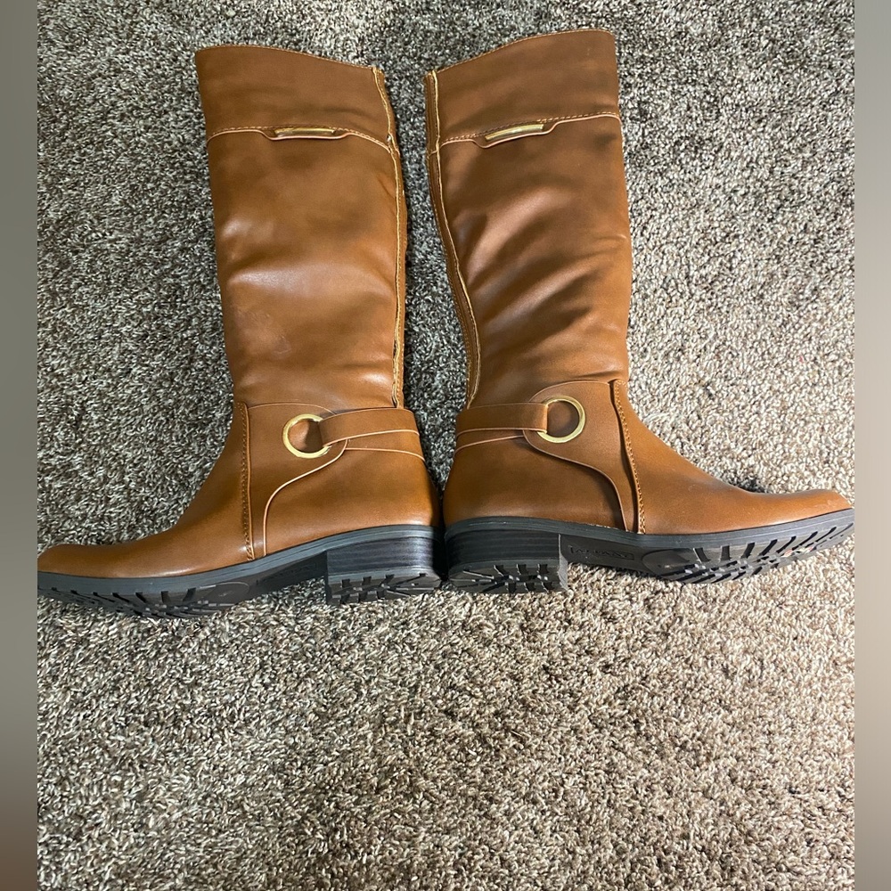 NWOT Alfani Jadah Knee High Boots - Picture 2 of 5